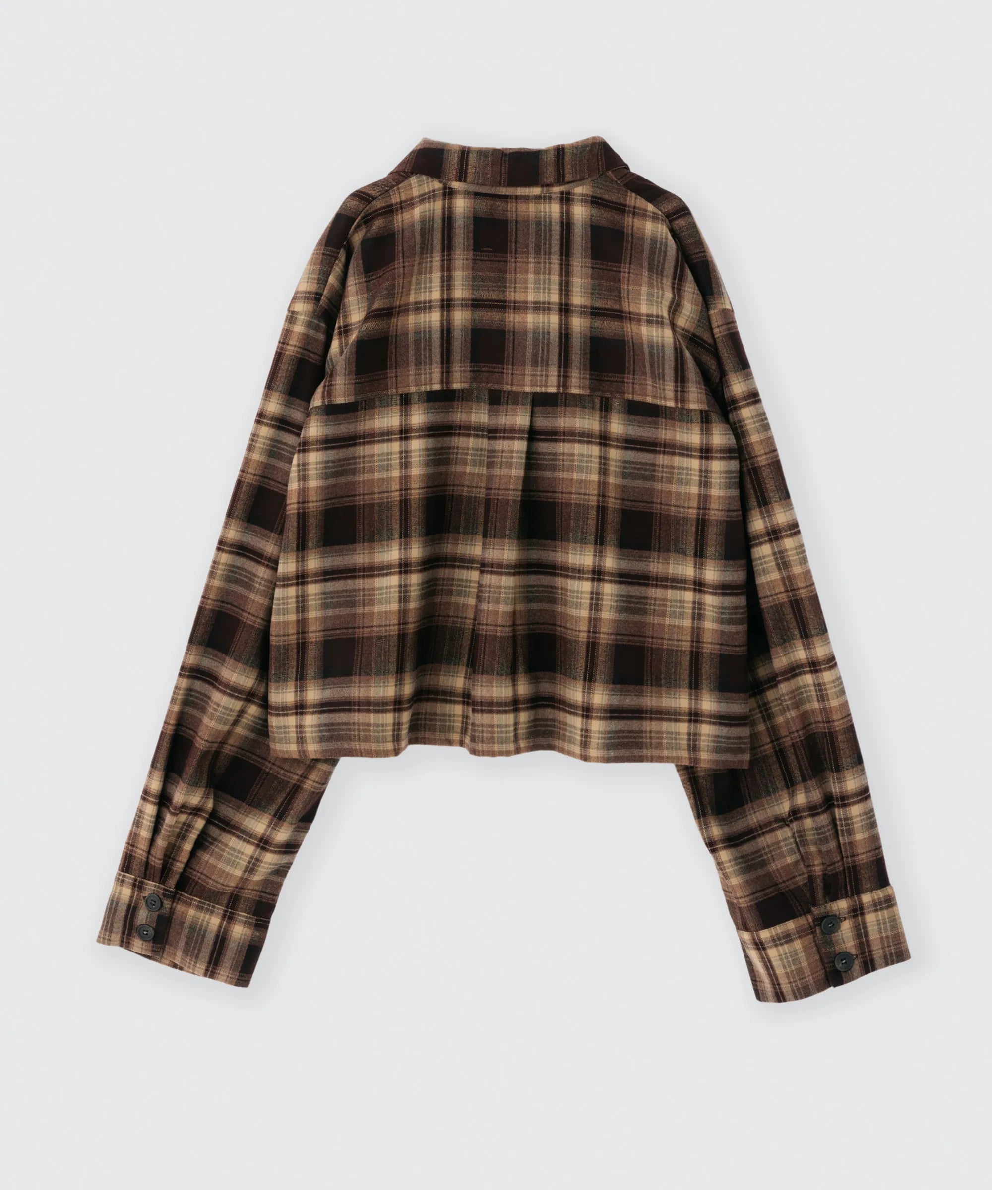 Cropped Check Shirt | クロップドチェックシャツ
