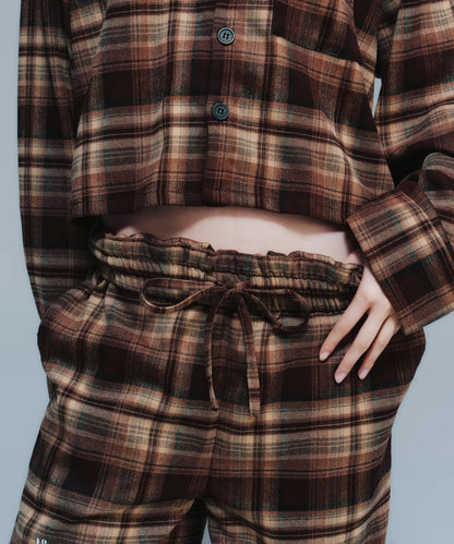 Cropped Check Shirt | クロップドチェックシャツ