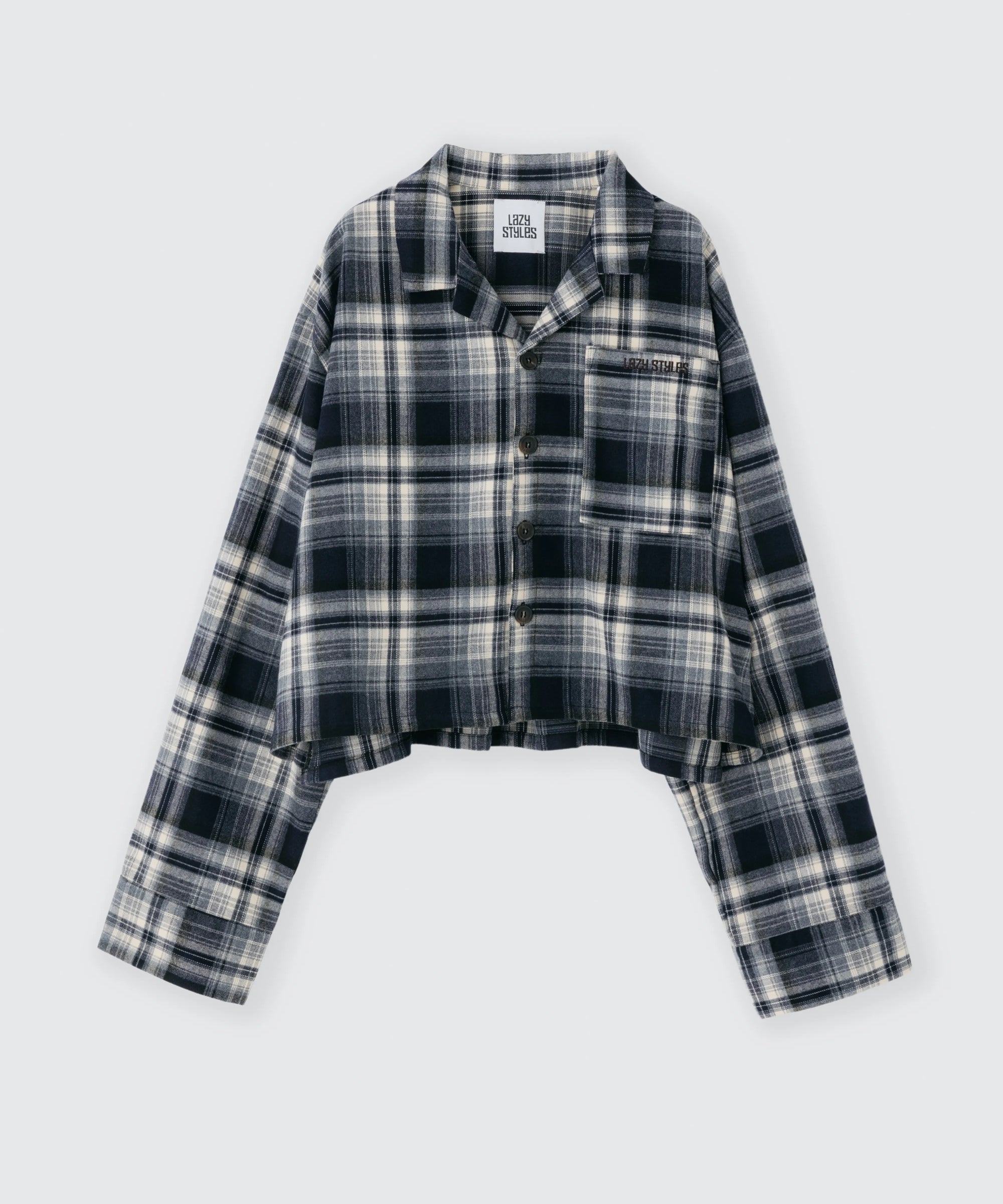 Cropped Check Shirt | クロップドチェックシャツ