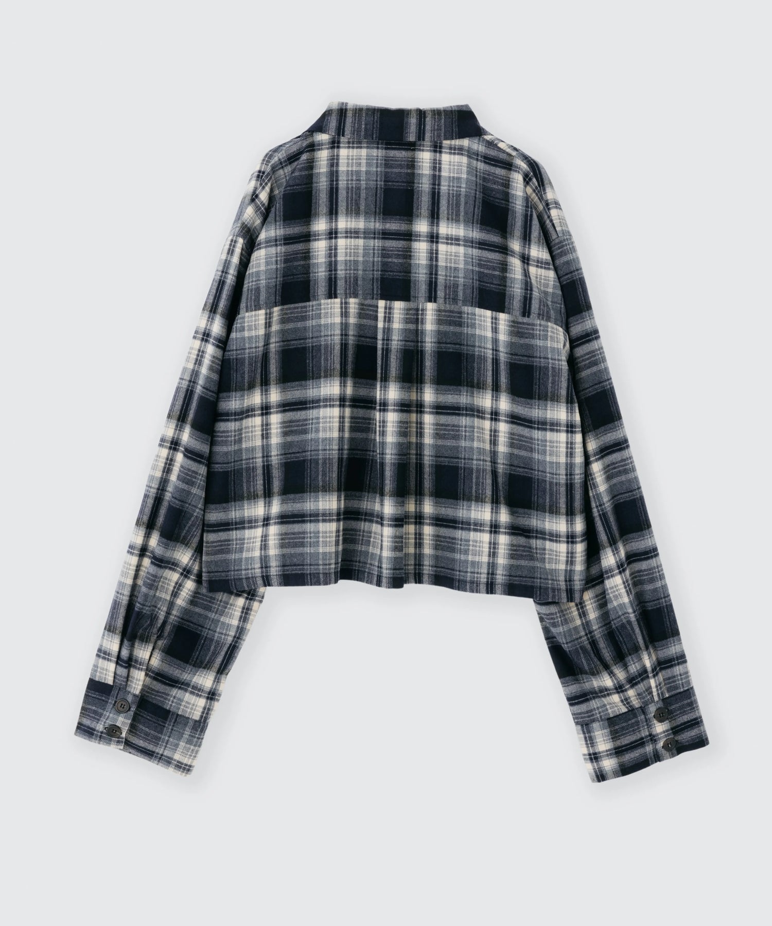 Cropped Check Shirt | クロップドチェックシャツ