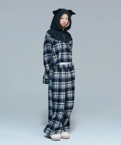 Cropped Check Shirt | クロップドチェックシャツ