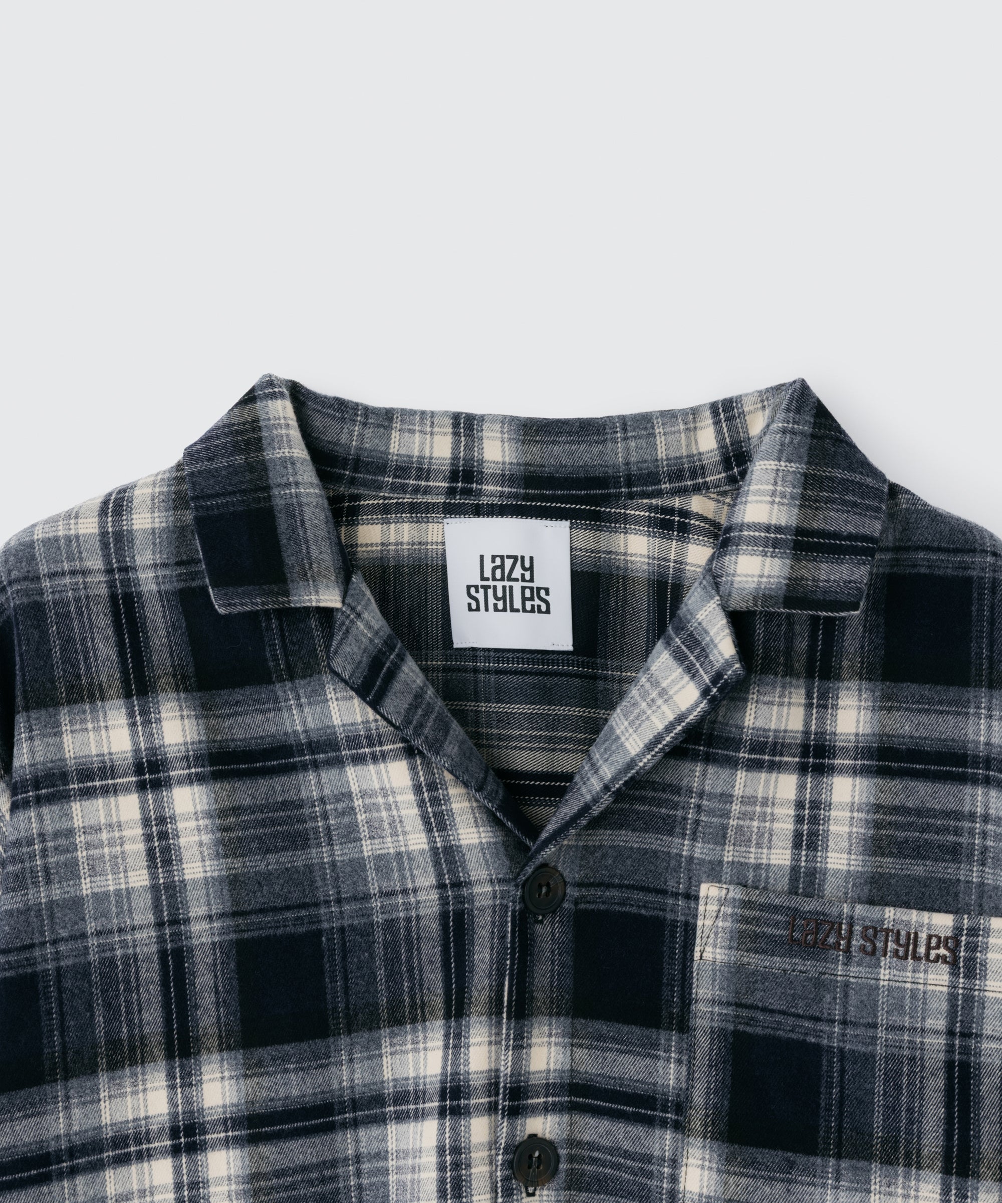 Oversized Check Shirt | オーバーサイズチェックシャツ – Lazy Styles