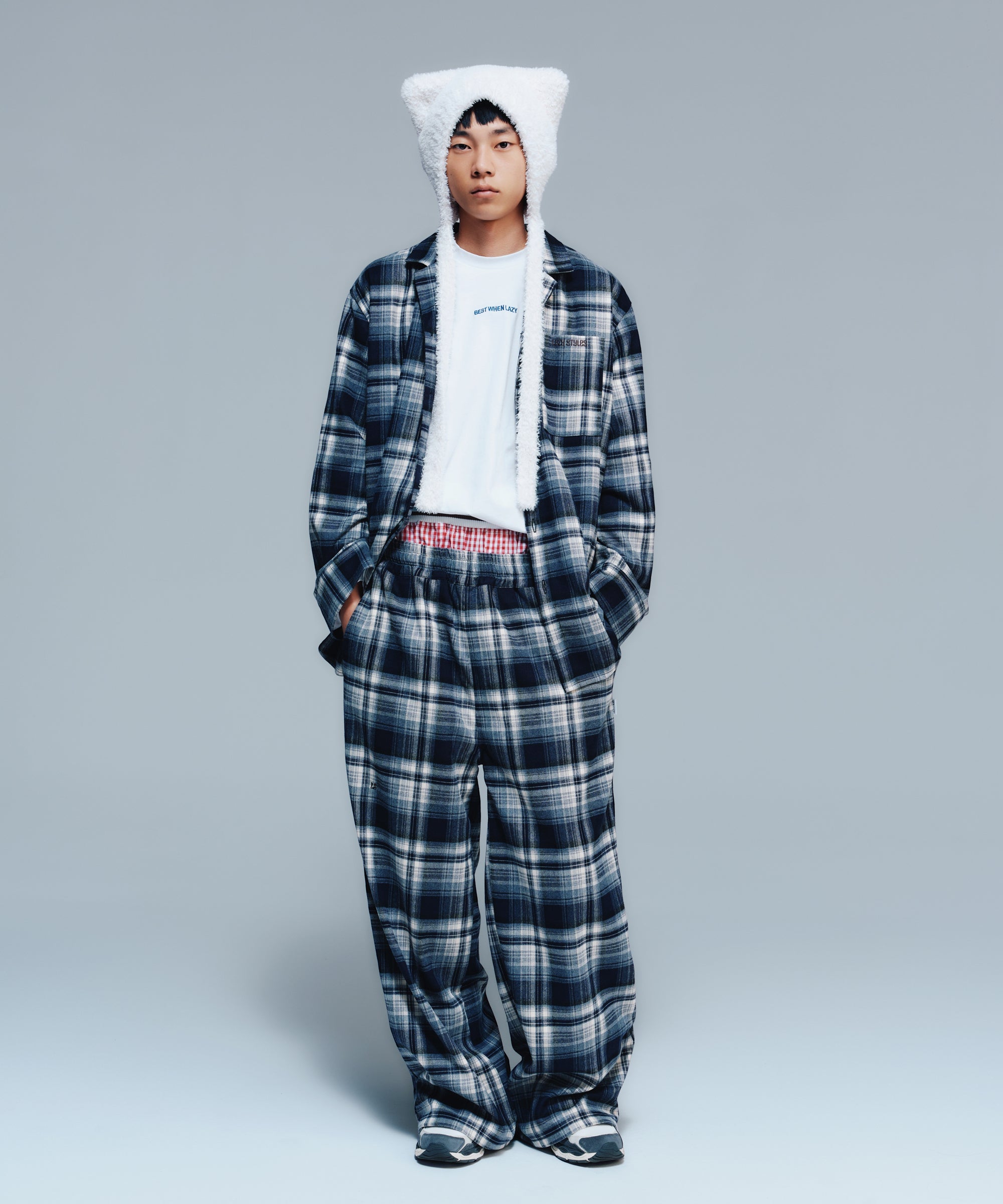 Oversized Check Shirt | オーバーサイズチェックシャツ – Lazy Styles