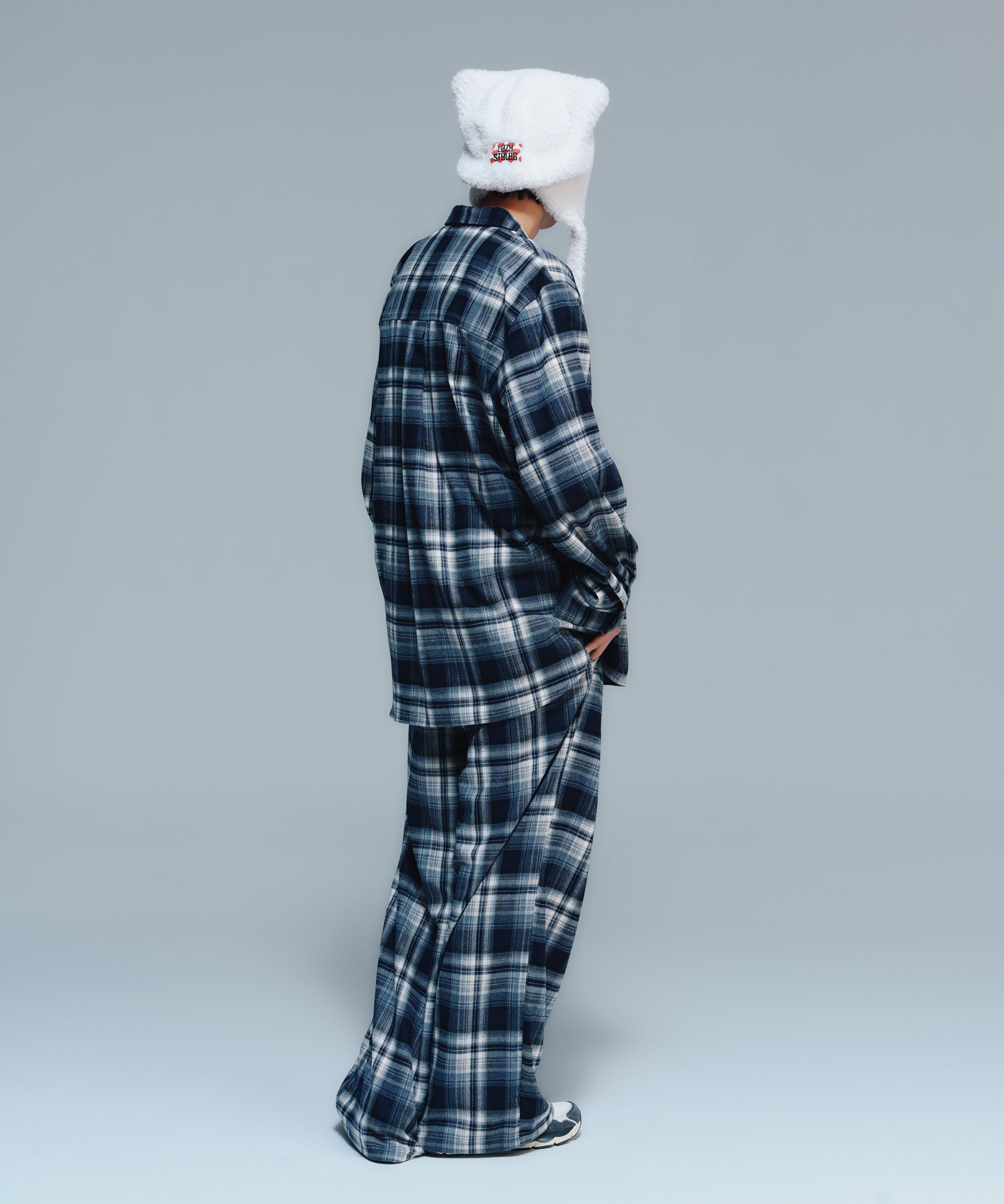 Oversized Check Shirt | オーバーサイズチェックシャツ – Lazy Styles