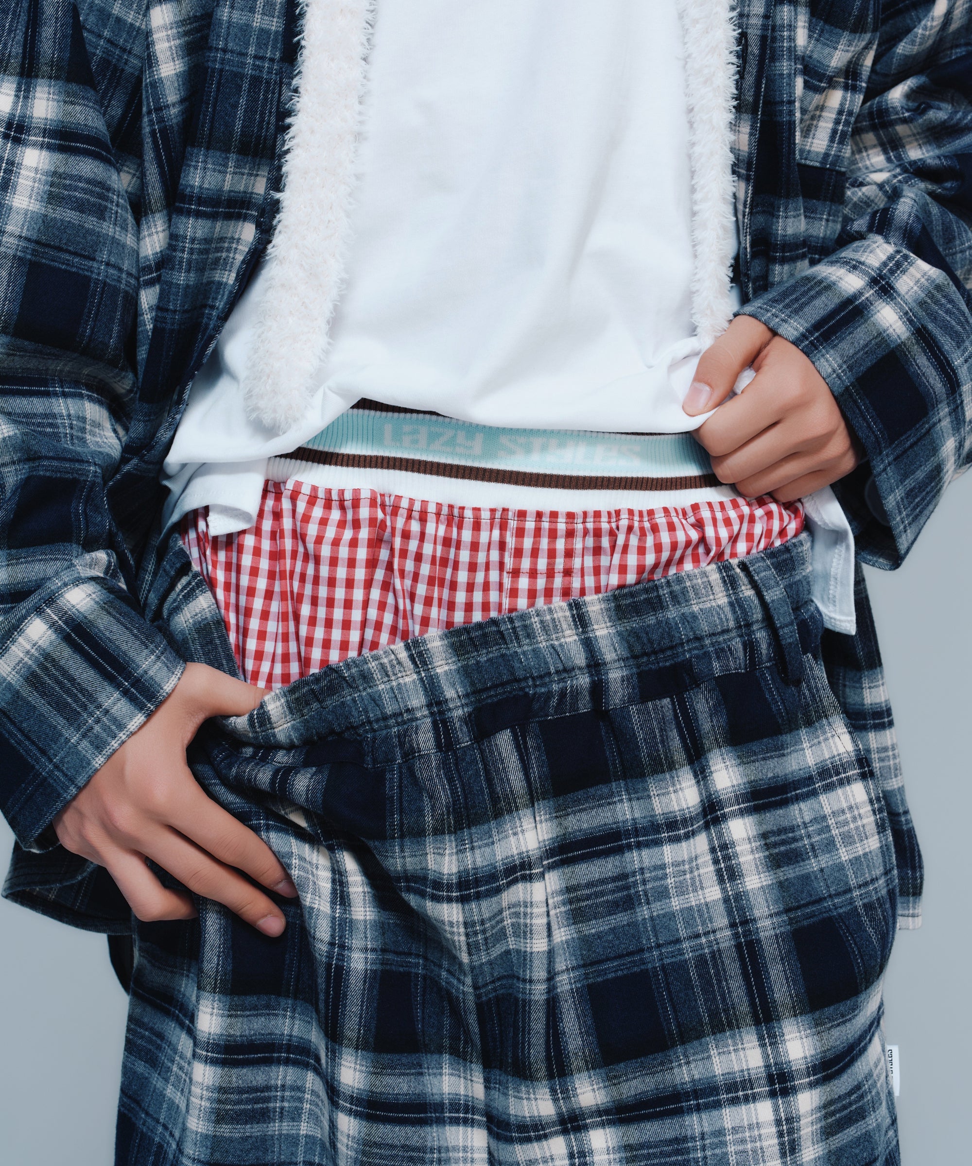 Oversized Check Shirt | オーバーサイズチェックシャツ – Lazy Styles
