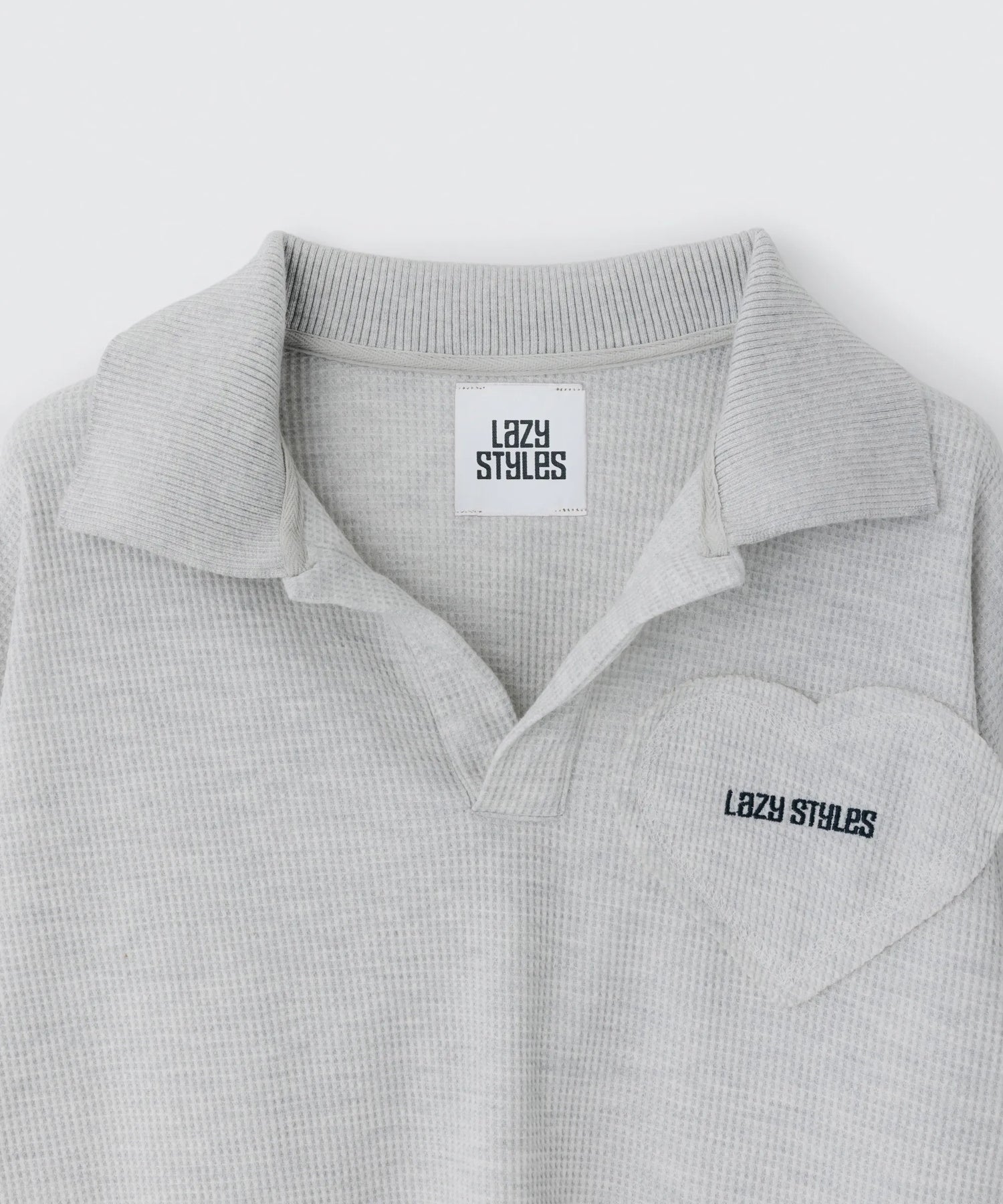 Waffle long sleeve tee | ワッフルロングスリーブTシャツ