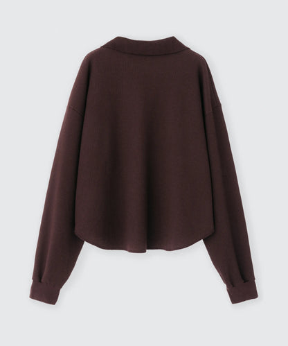 Waffle long sleeve tee | ワッフルロングスリーブTシャツ