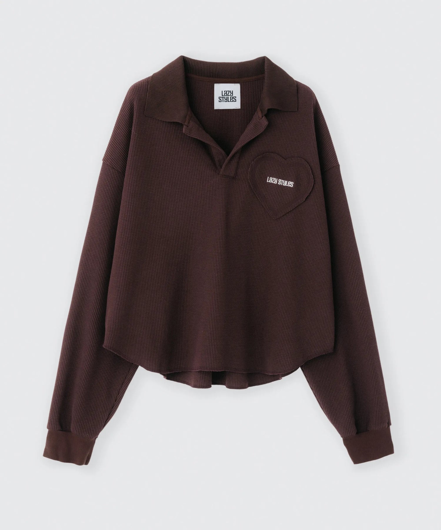 Waffle long sleeve tee | ワッフルロングスリーブTシャツ