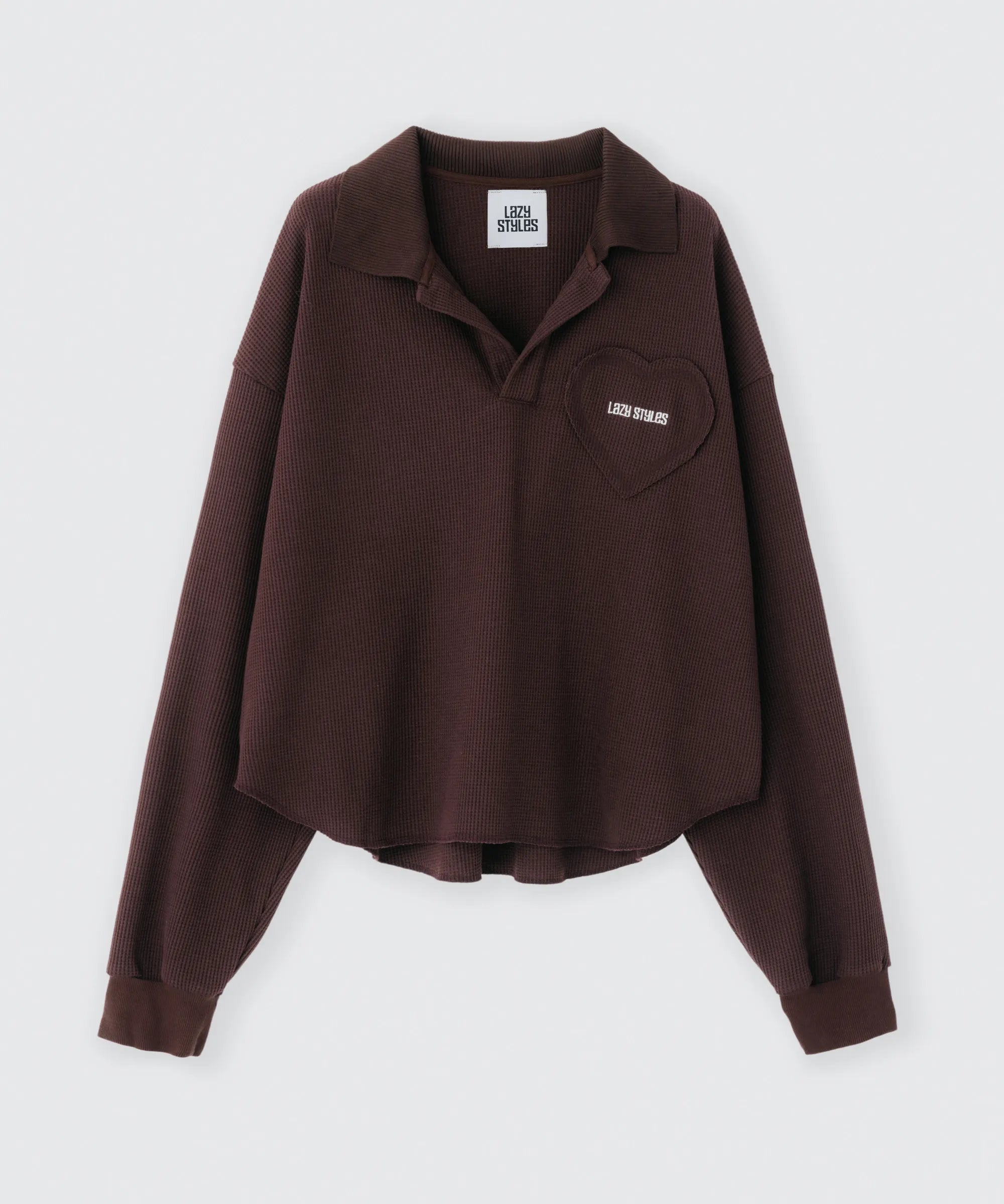 Waffle long sleeve tee | ワッフルロングスリーブTシャツ