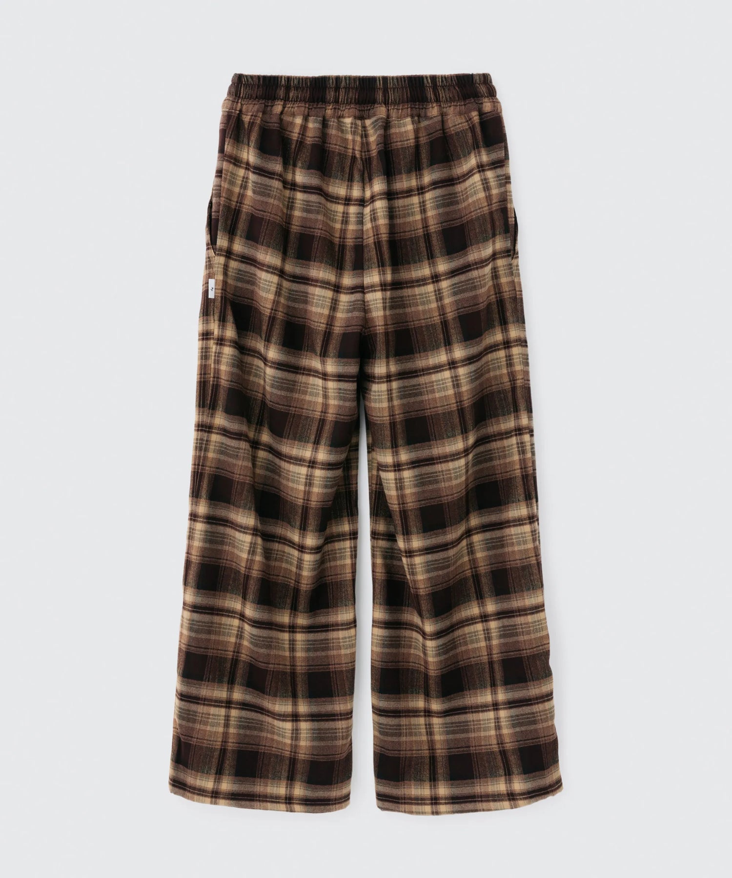 Wide Leg Check Pants | ワイドレッグ チェックパンツ