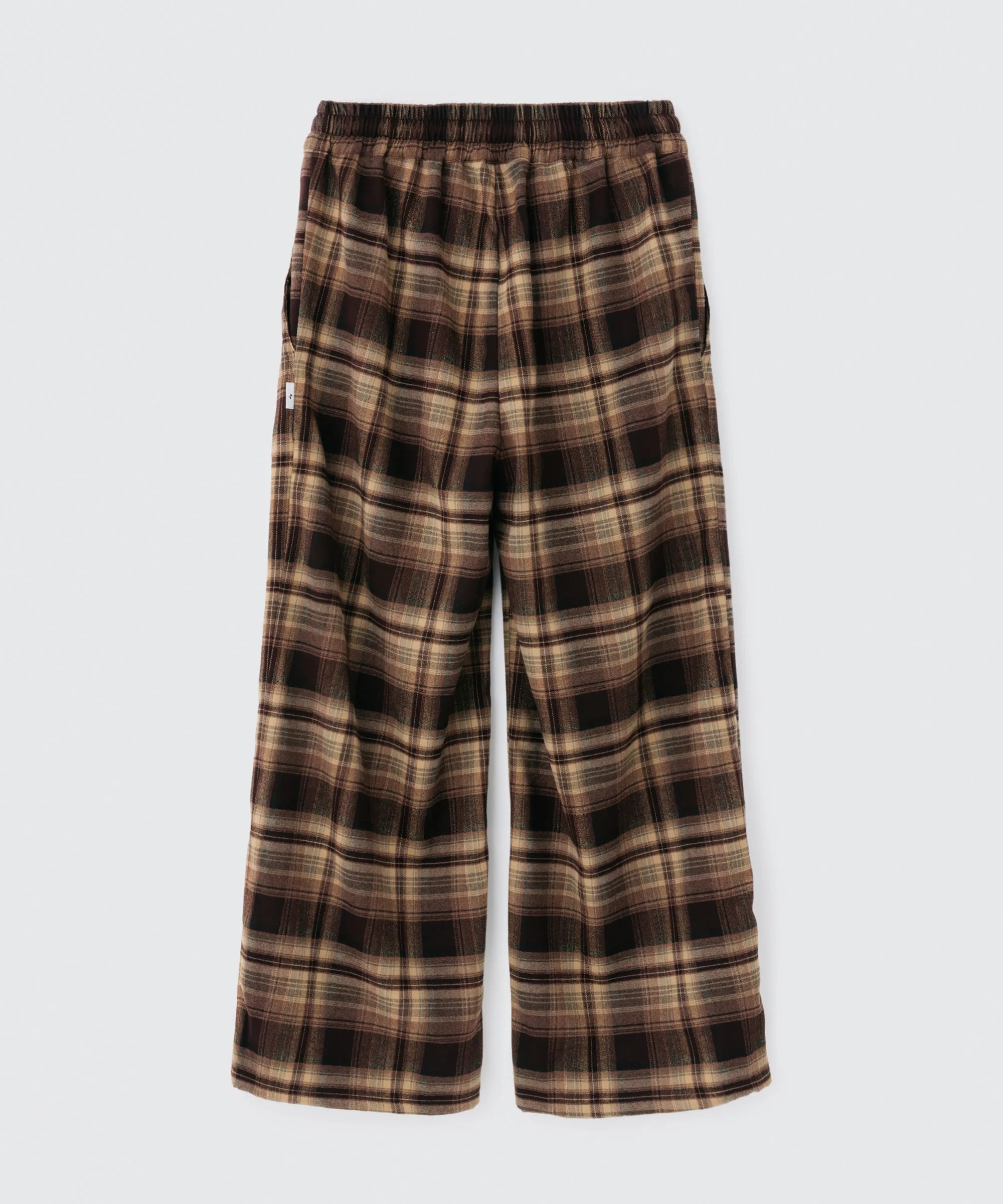 Wide Leg Check Pants | ワイドレッグ チェックパンツ