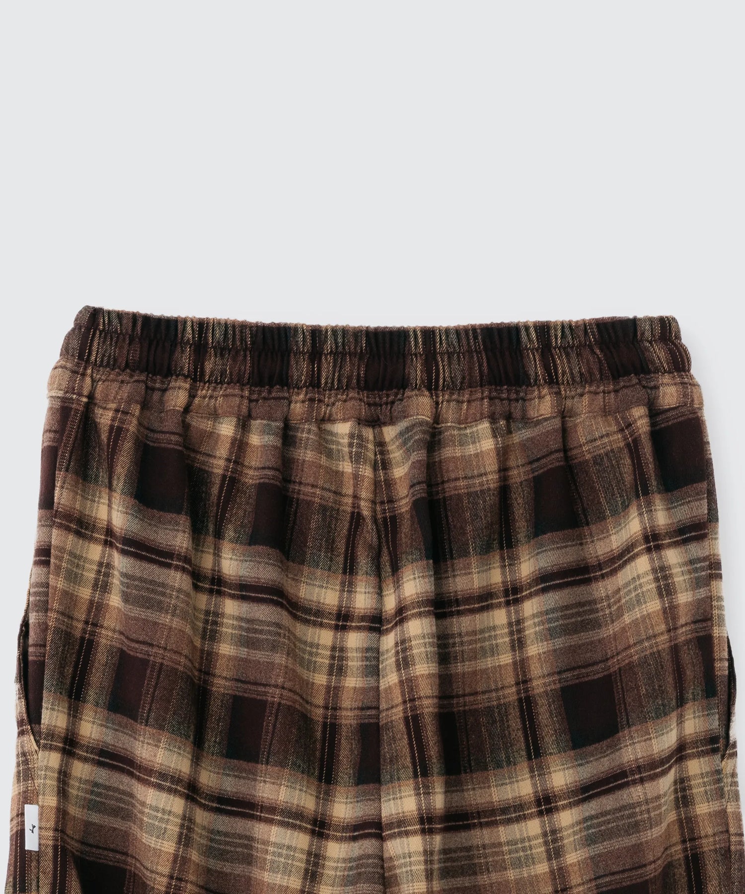 Wide Leg Check Pants | ワイドレッグ チェックパンツ
