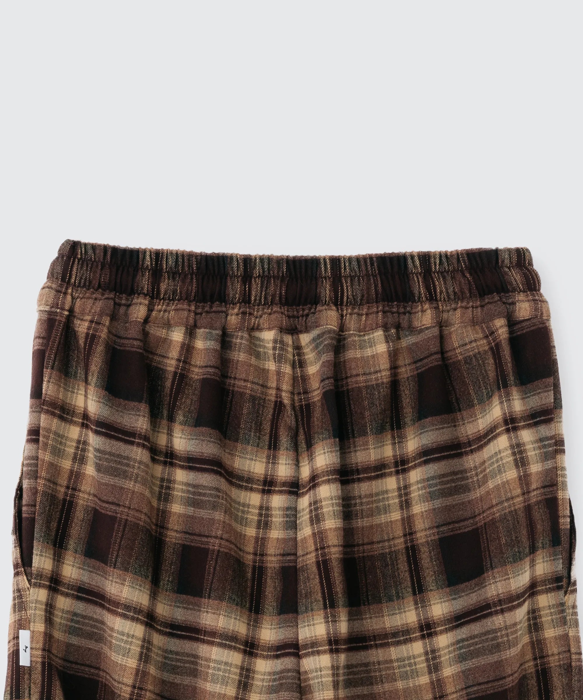 Wide Leg Check Pants | ワイドレッグ チェックパンツ