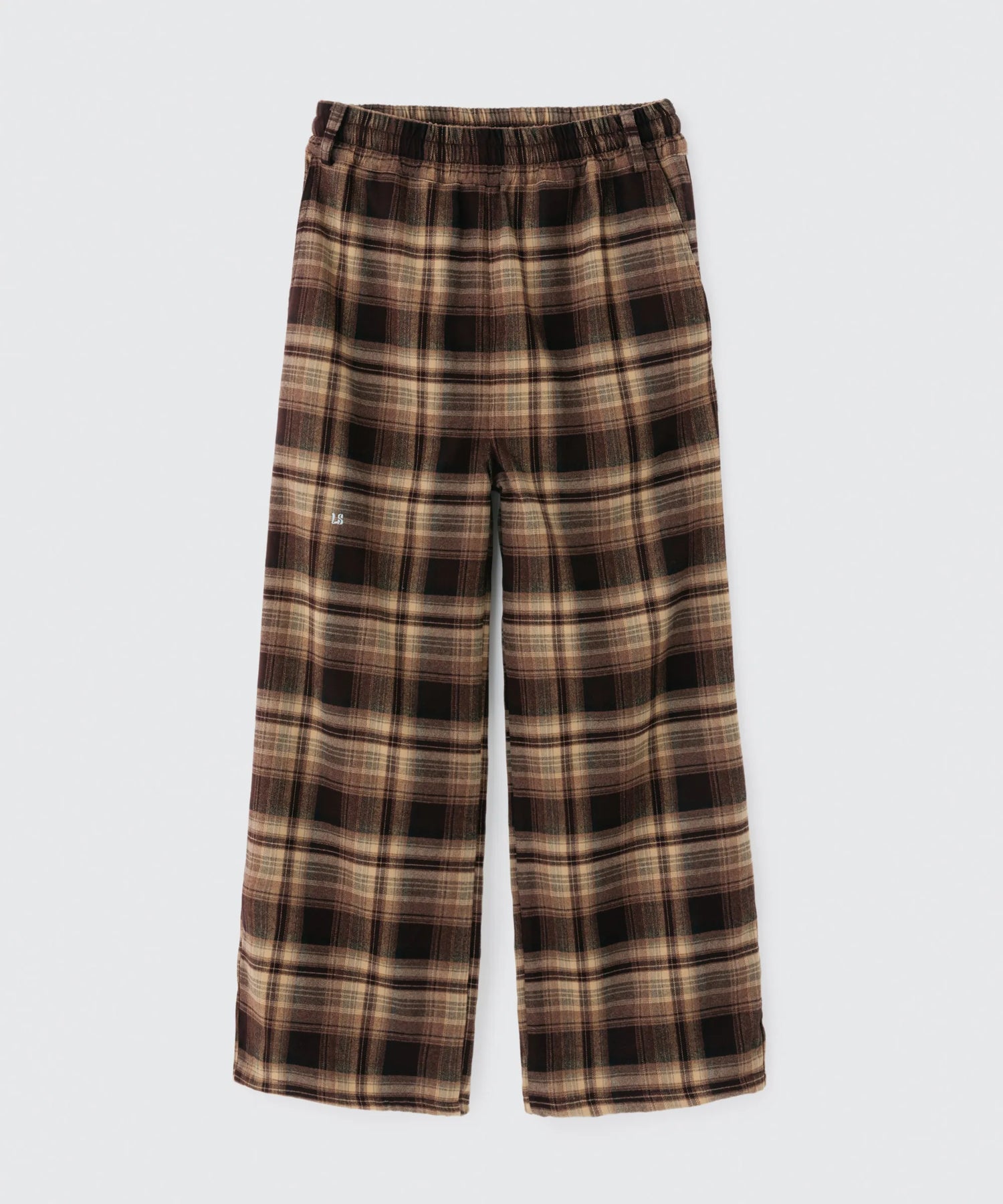 Wide Leg Check Pants | ワイドレッグ チェックパンツ – Lazy Styles Wide Leg Check Pants | ワイドレッグ チェックパンツ – Lazy Styles