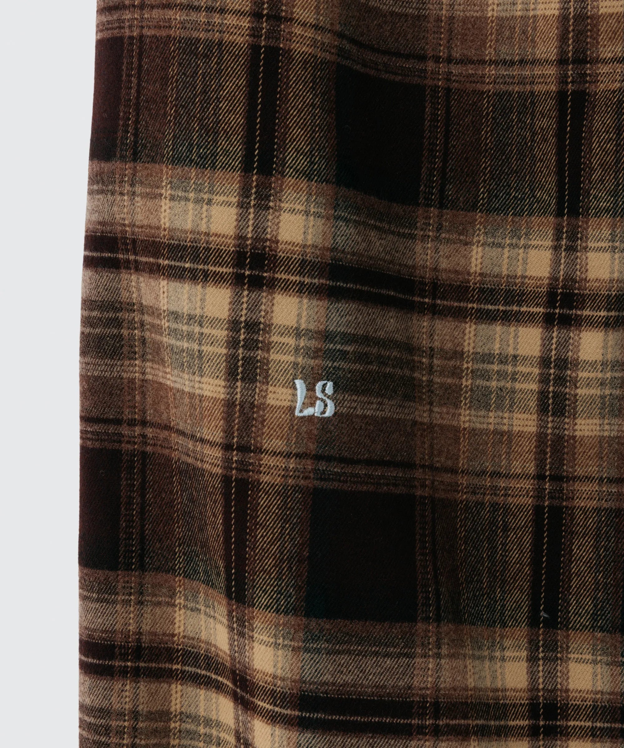 Wide Leg Check Pants | ワイドレッグ チェックパンツ