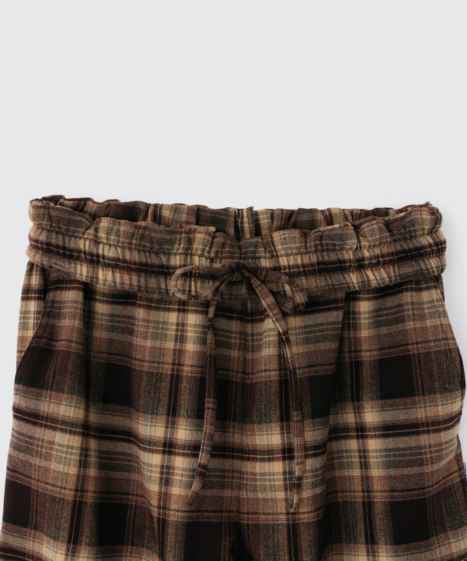 Wide Leg Check Pants | ワイドレッグ チェックパンツ