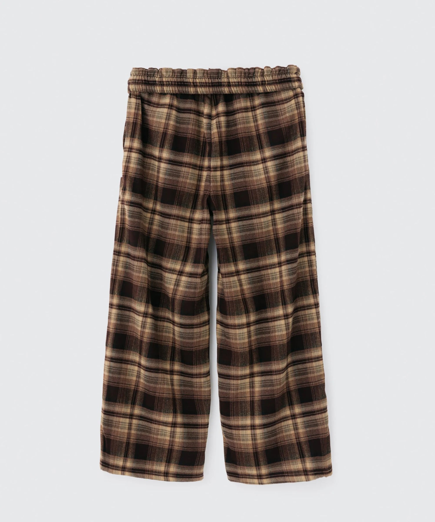 Wide Leg Check Pants | ワイドレッグ チェックパンツ