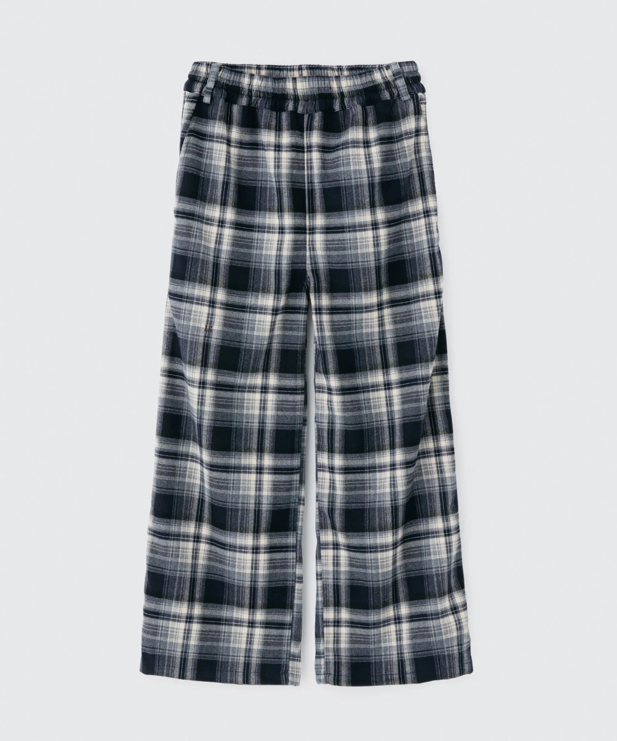 Wide Leg Check Pants | ワイドレッグ チェックパンツ