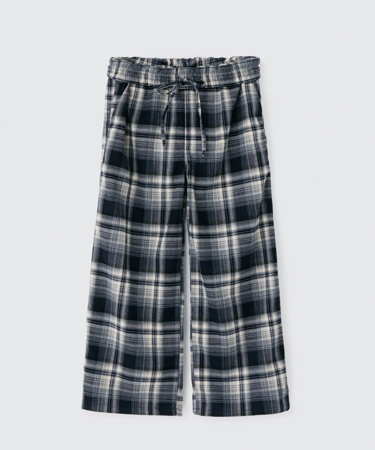 Wide Leg Check Pants | ワイドレッグ チェックパンツ