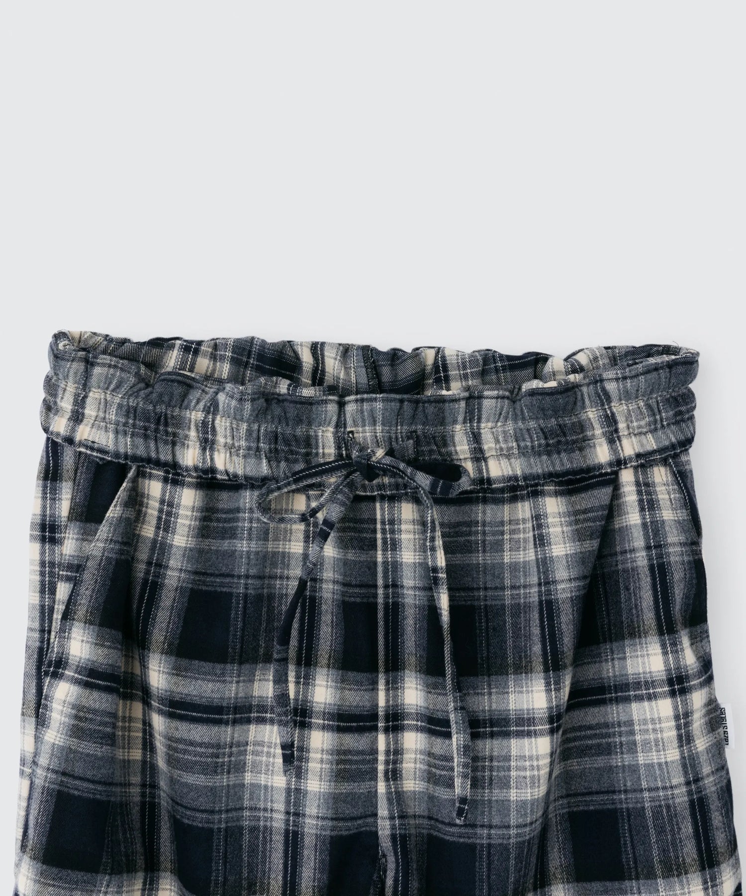 Wide Leg Check Pants | ワイドレッグ チェックパンツ