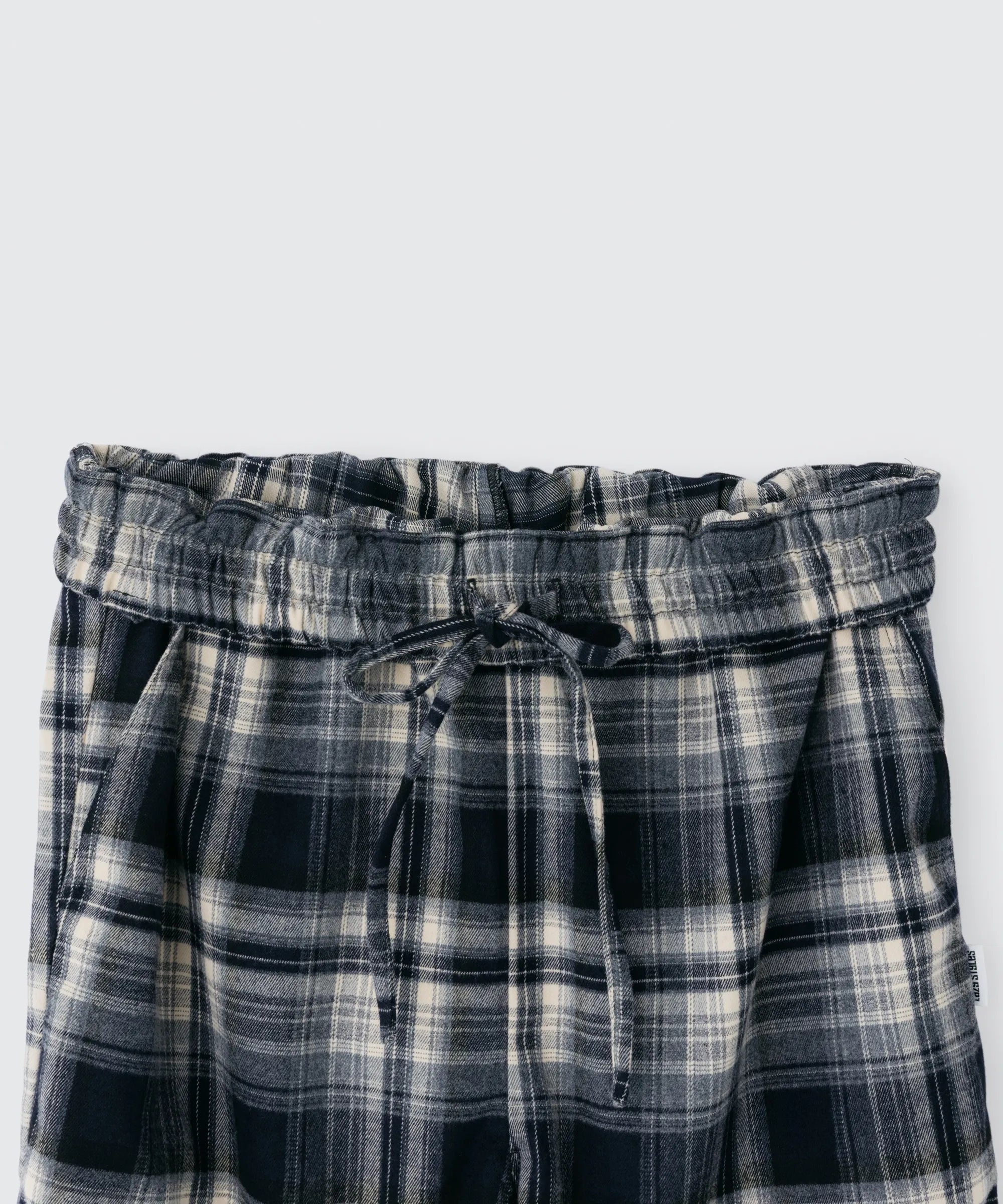 Wide Leg Check Pants | ワイドレッグ チェックパンツ