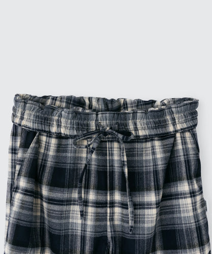 Wide Leg Check Pants | ワイドレッグ チェックパンツ