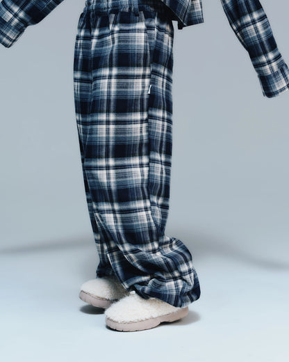 Wide Leg Check Pants | ワイドレッグ チェックパンツ