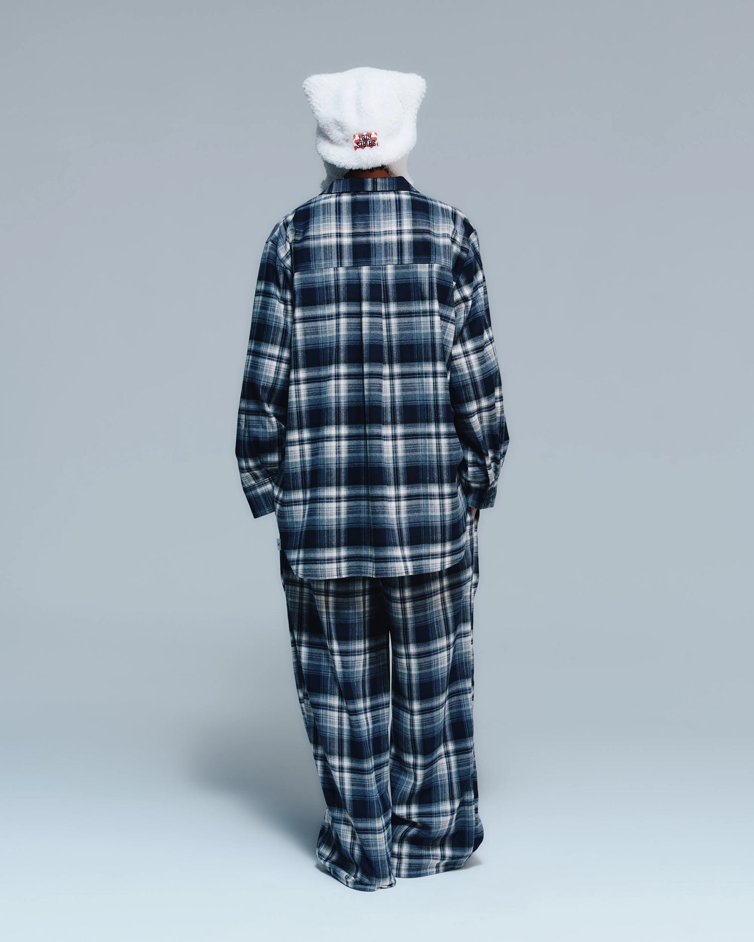 Wide Leg Check Pants | ワイドレッグ チェックパンツ – Lazy Styles Wide Leg Check Pants | ワイドレッグ チェックパンツ – Lazy Styles