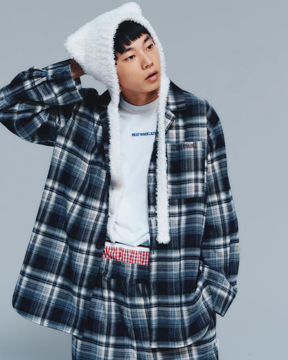 Wide Leg Check Pants | ワイドレッグ チェックパンツ