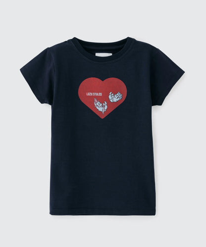 YOCHIXMIMI Tee (Heart) | ヨチミミ Tシャツ（ハート）