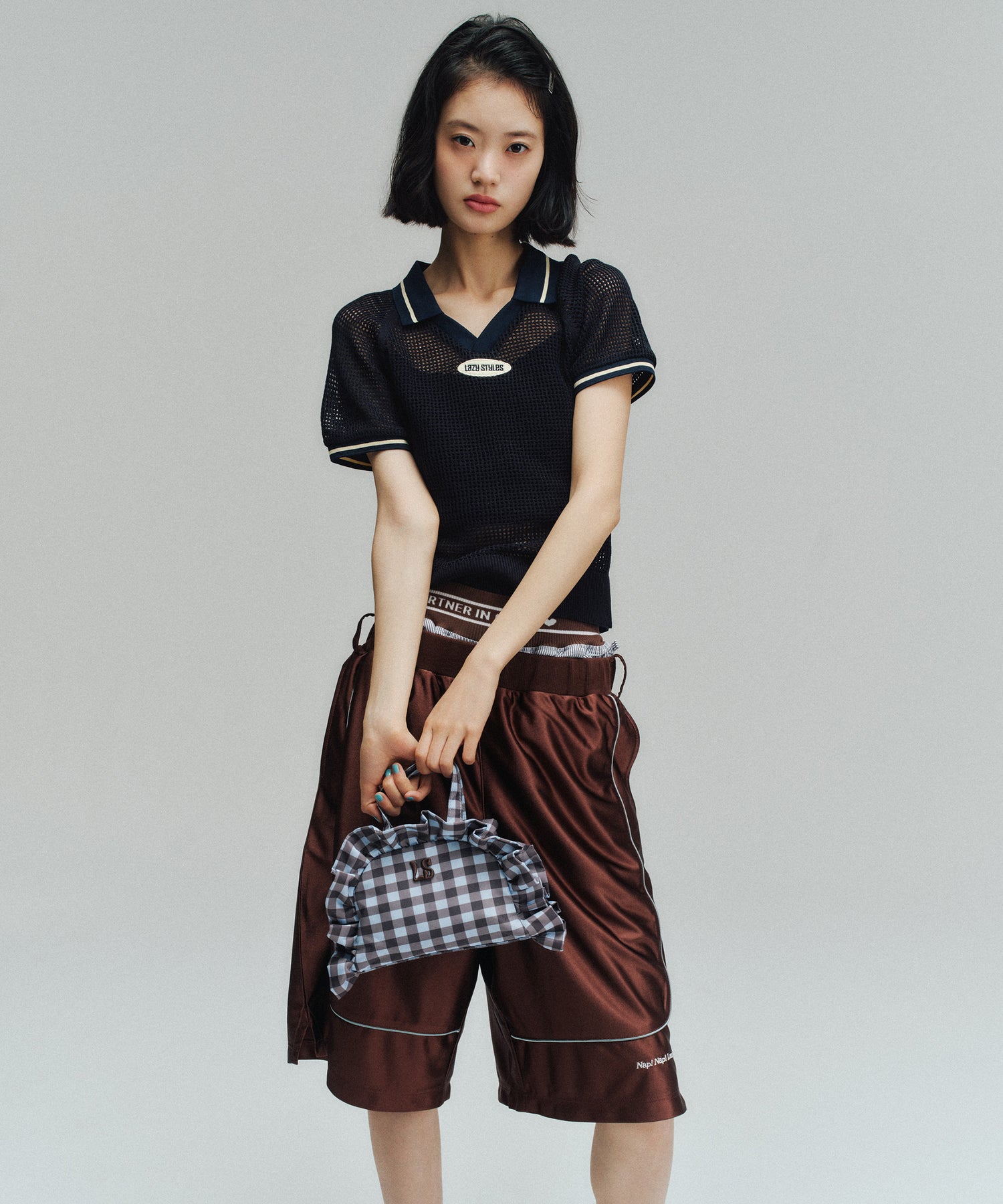 Cropped Uniform Polo Shirt | クロップド ユニフォームシャツ