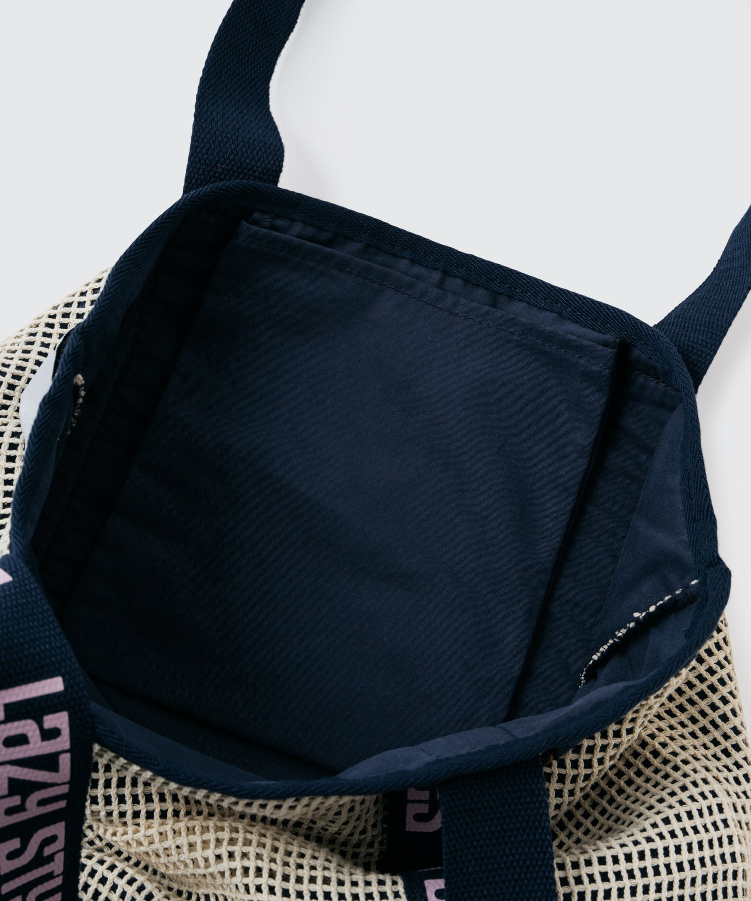 Handle Logo Mesh Tote Bag | ハンドルロゴ メッシュトートバッグ