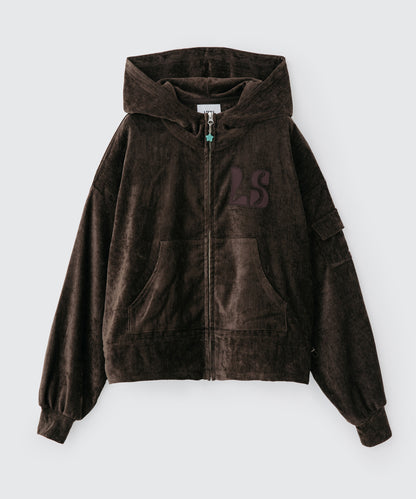 Velor Big-Hood Hoodie | ベロア ビッグフードフーディー