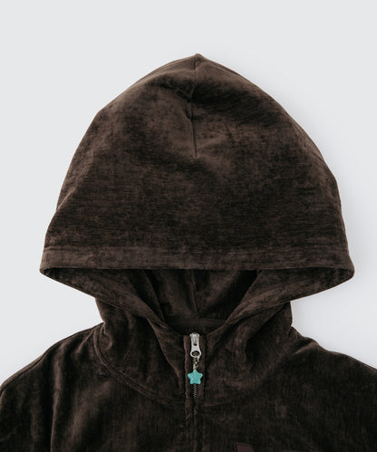Velor Big-Hood Hoodie | ベロア ビッグフードフーディー