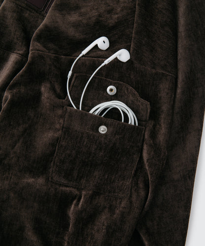 Velor Big-Hood Hoodie | ベロア ビッグフードフーディー
