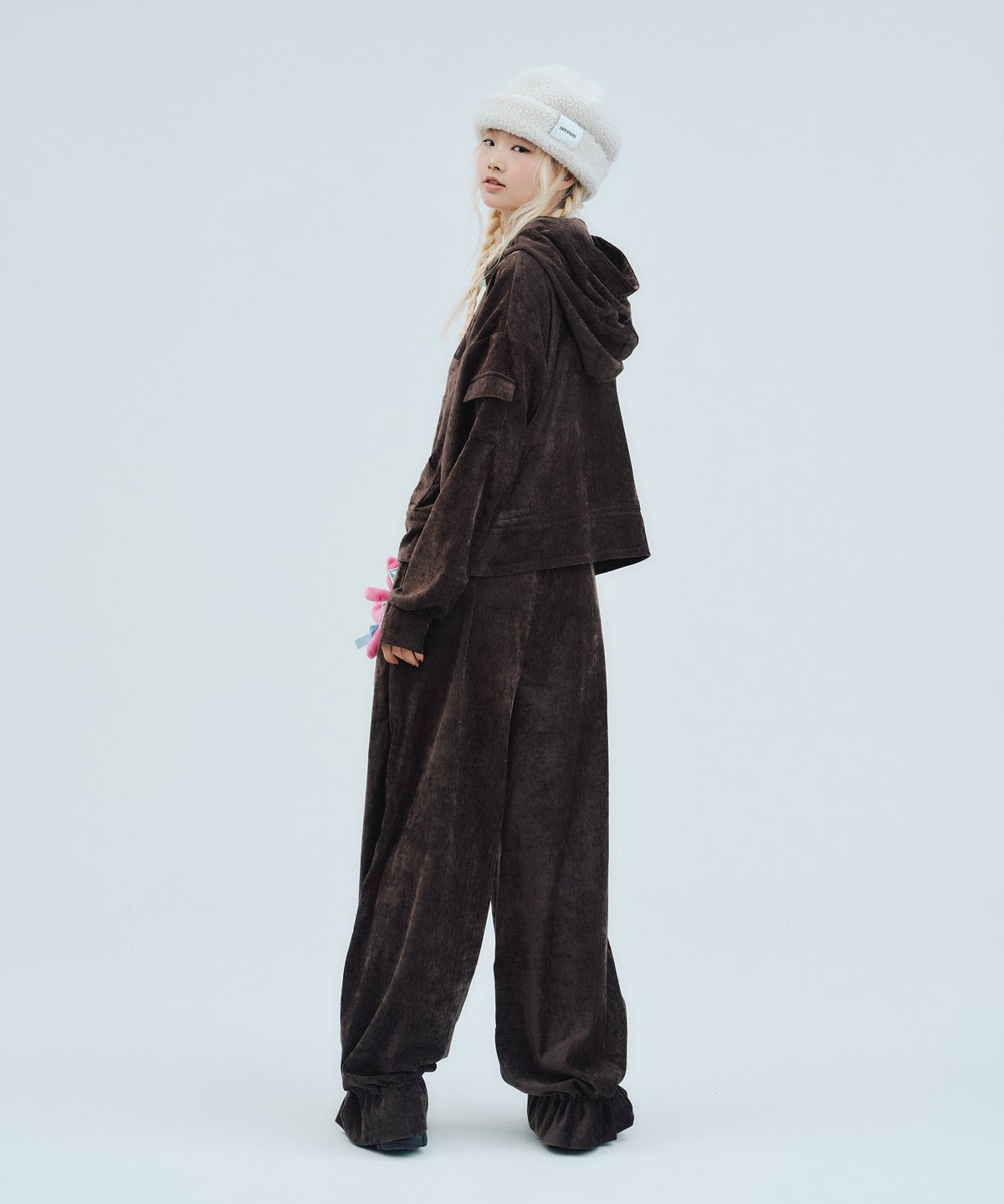 Velor Big-Hood Hoodie | ベロア ビッグフードフーディー
