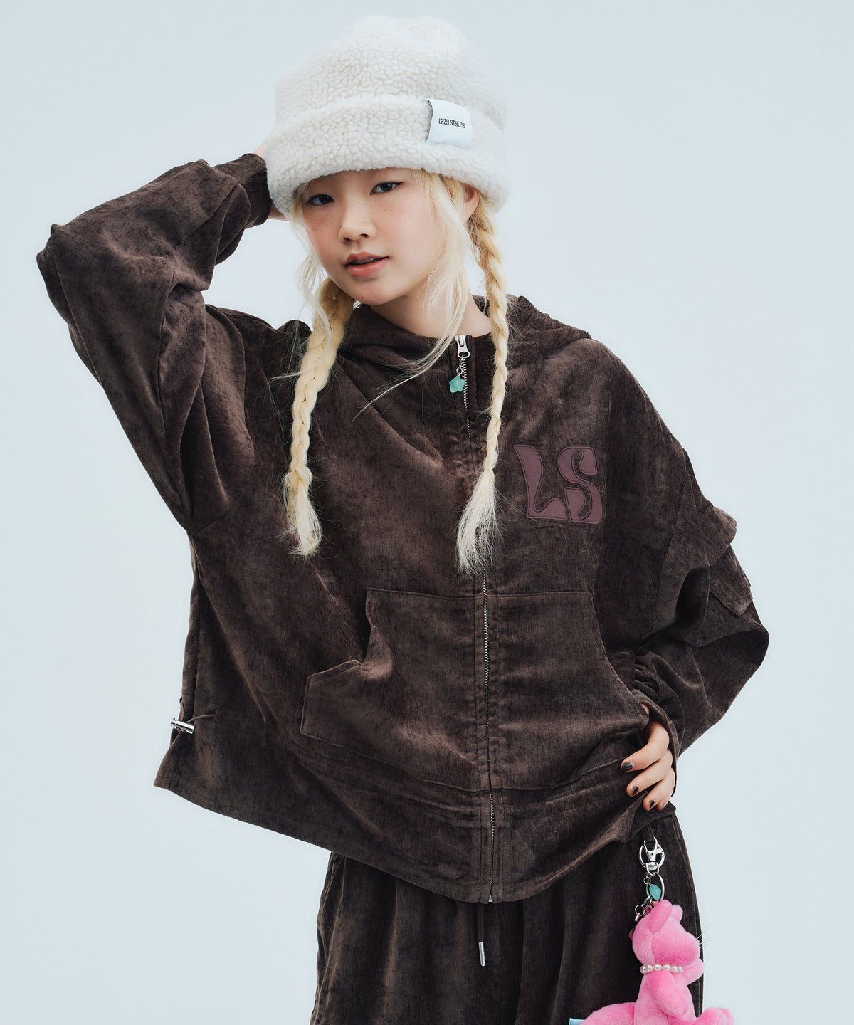 Velor Big-Hood Hoodie | ベロア ビッグフードフーディー