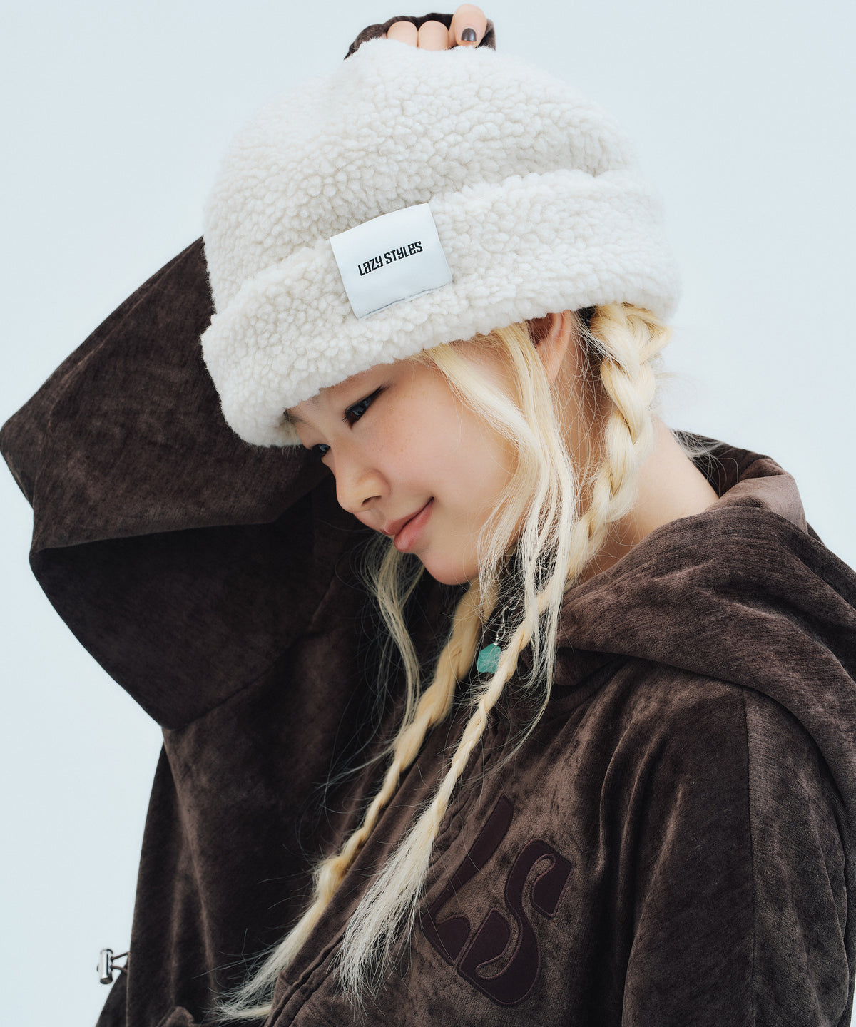 Velor Big-Hood Hoodie | ベロア ビッグフードフーディー