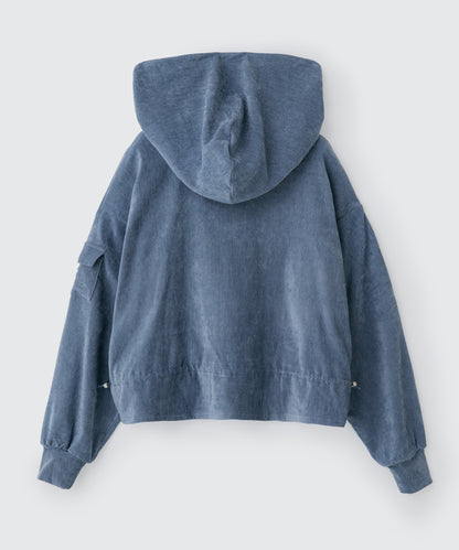 Velor Big-Hood Hoodie | ベロア ビッグフードフーディー