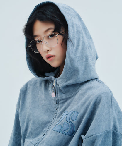 Velor Big-Hood Hoodie | ベロア ビッグフードフーディー