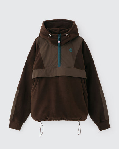 Half-Zip Fleece Hoodie | フリース ハーフジップ フーディー