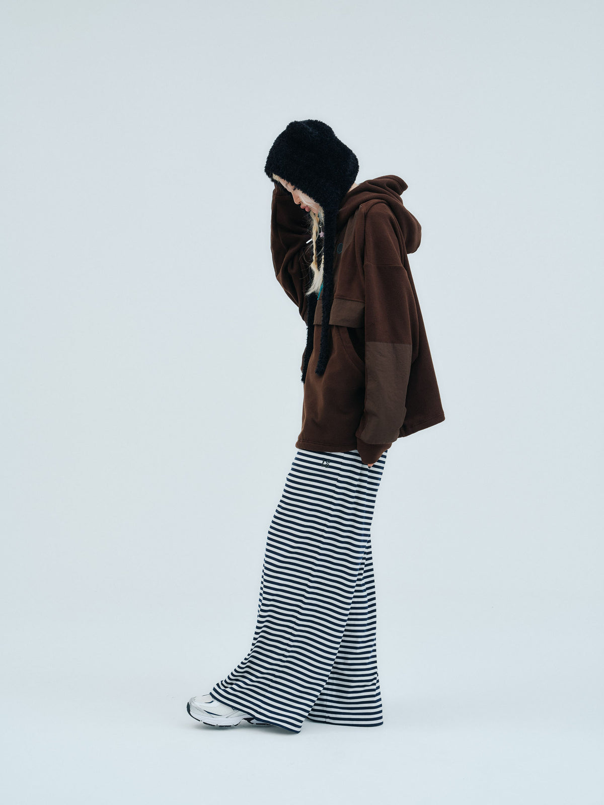 Half-Zip Fleece Hoodie | フリース ハーフジップ フーディー