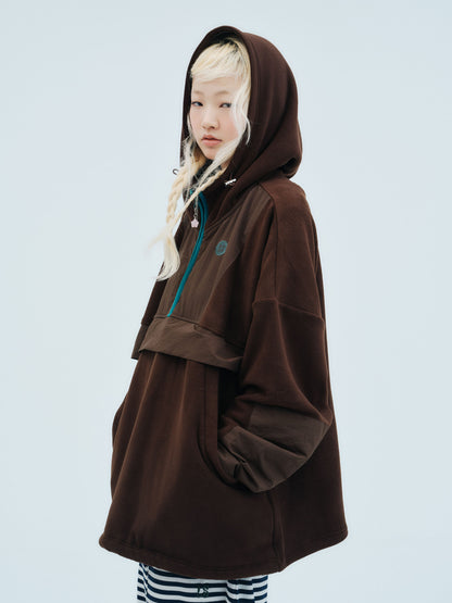 Half-Zip Fleece Hoodie | フリース ハーフジップ フーディー