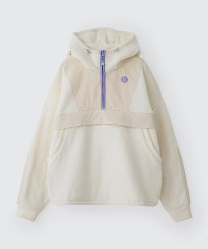 Half-Zip Fleece Hoodie | フリース ハーフジップ フーディー