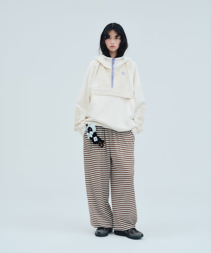 Half-Zip Fleece Hoodie | フリース ハーフジップ フーディー