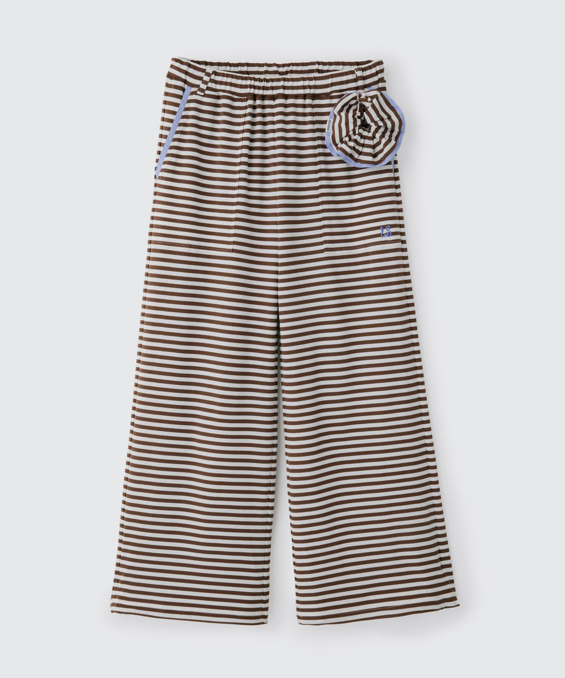 Striped Long Pants (+Scrunchie) | ボーダーロングパンツ (＋シュシュ)