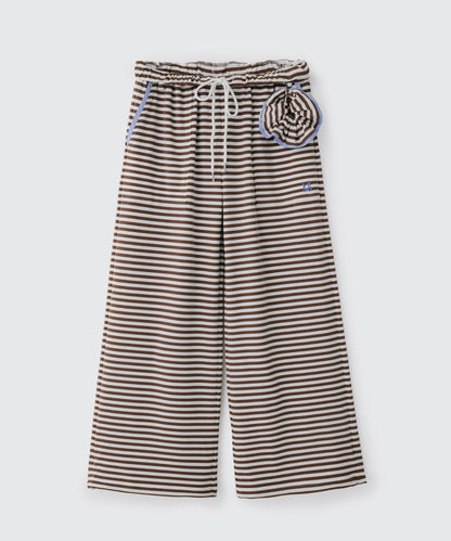 Striped Long Pants (+Scrunchie) | ボーダーロングパンツ (＋シュシュ)