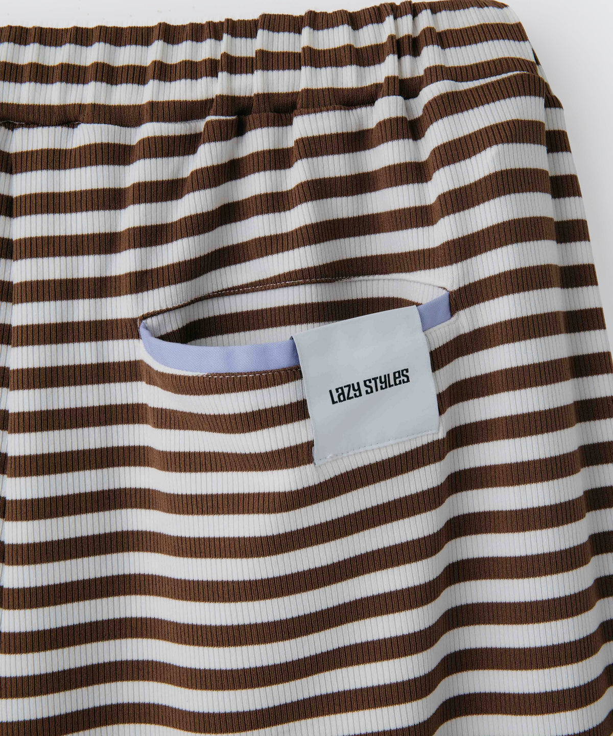 Striped Long Pants (+Scrunchie) | ボーダーロングパンツ (＋シュシュ)