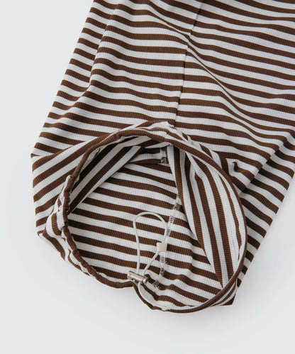 Striped Long Pants (+Scrunchie) | ボーダーロングパンツ (＋シュシュ)