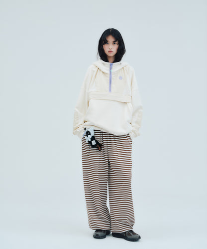 Striped Long Pants (+Scrunchie) | ボーダーロングパンツ (＋シュシュ)